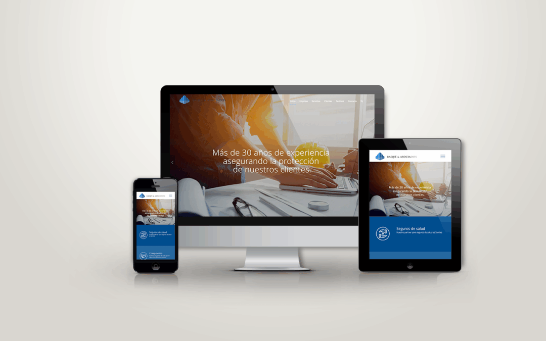 Web Corporativa · Baqué y Asociados