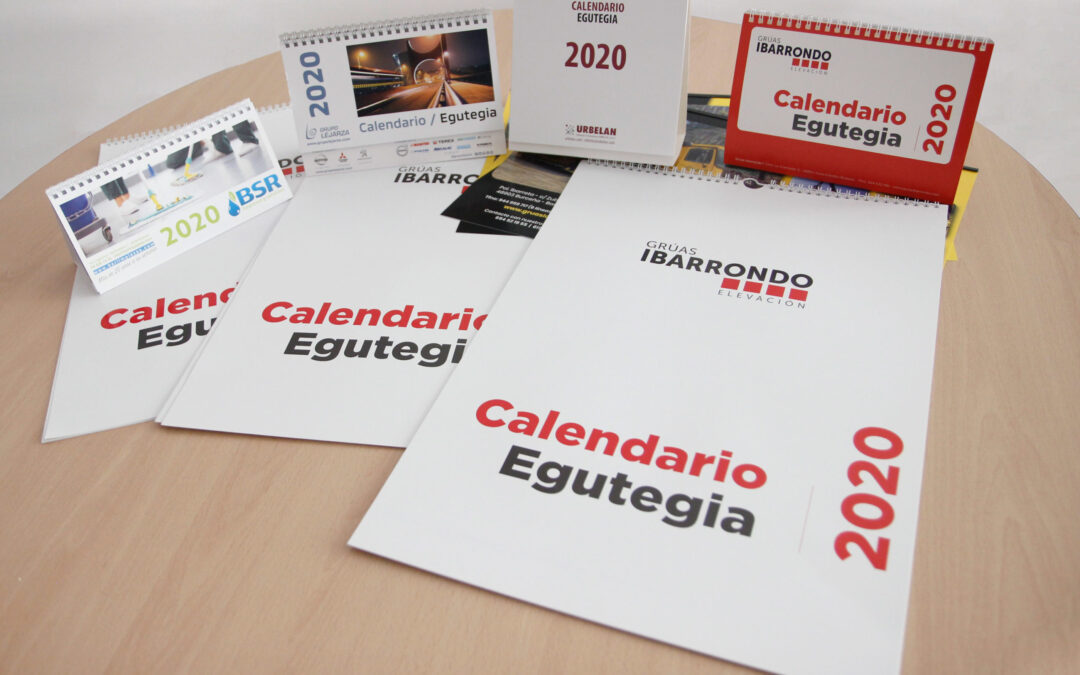 Calendarios 2020 · Varios Clientes