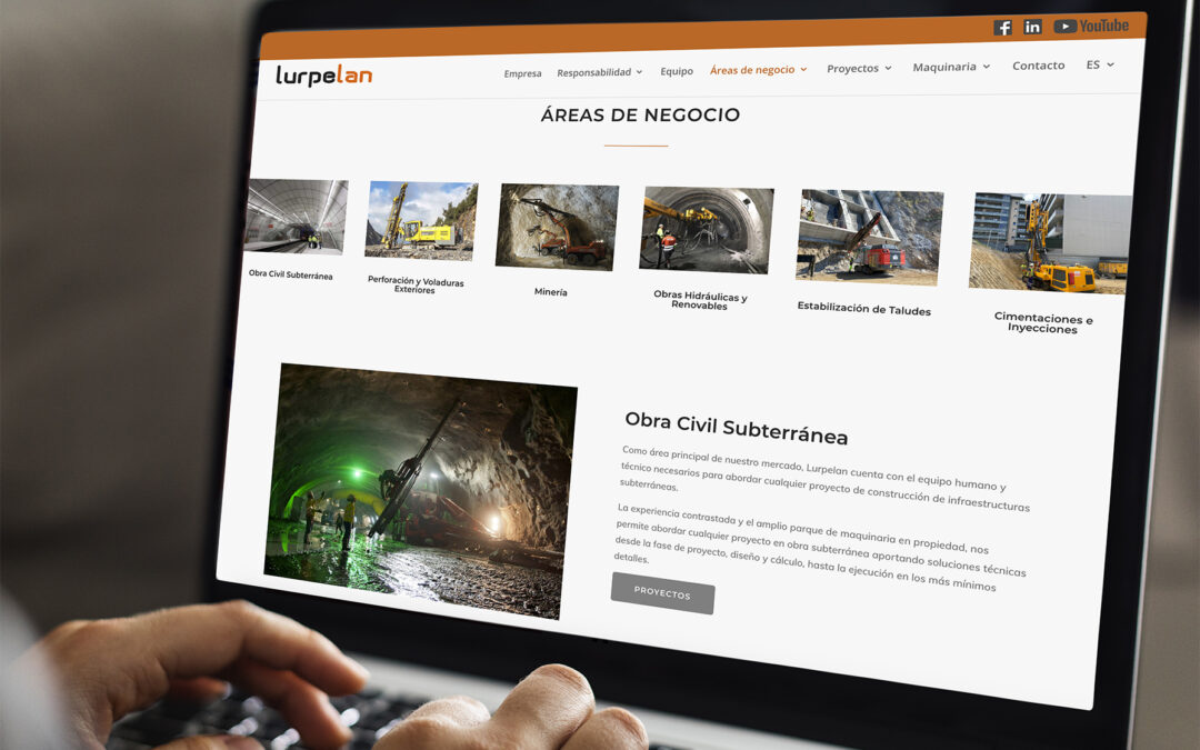 Web Corporativa · Lurpelan