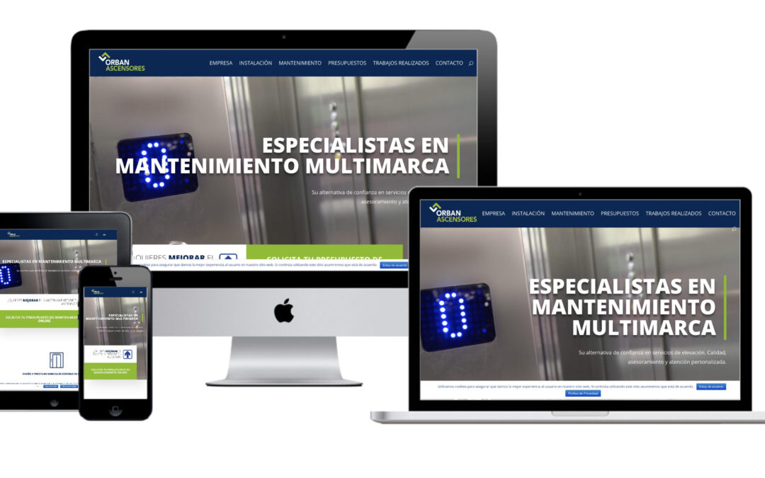 Web Corporativa · Bizkaia Ascensores