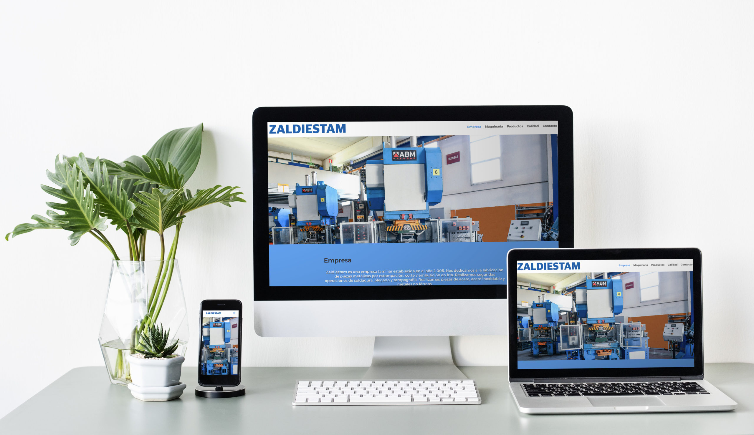 motiva agencia comunicacion online web zaldiestam scaled 1