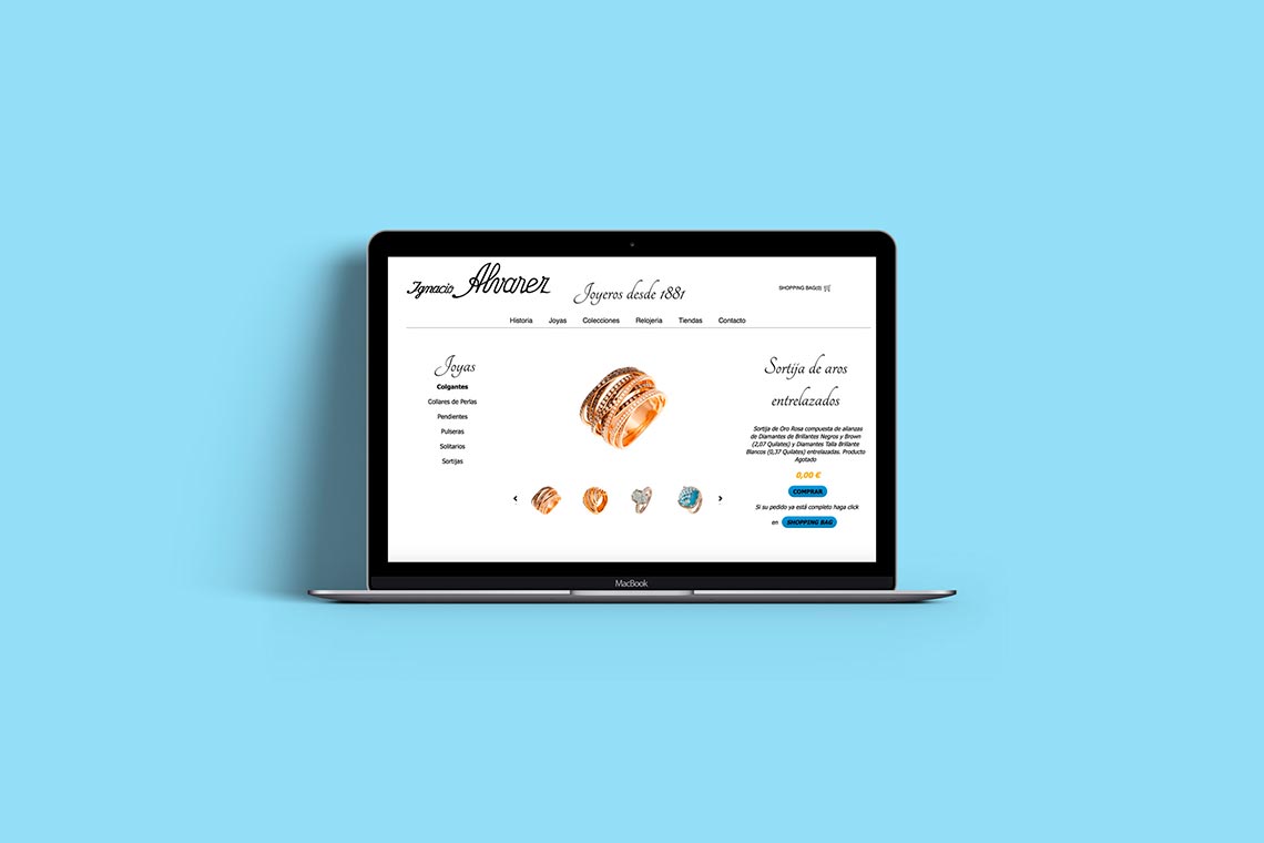 motiva agencia comunicacion online joyeria