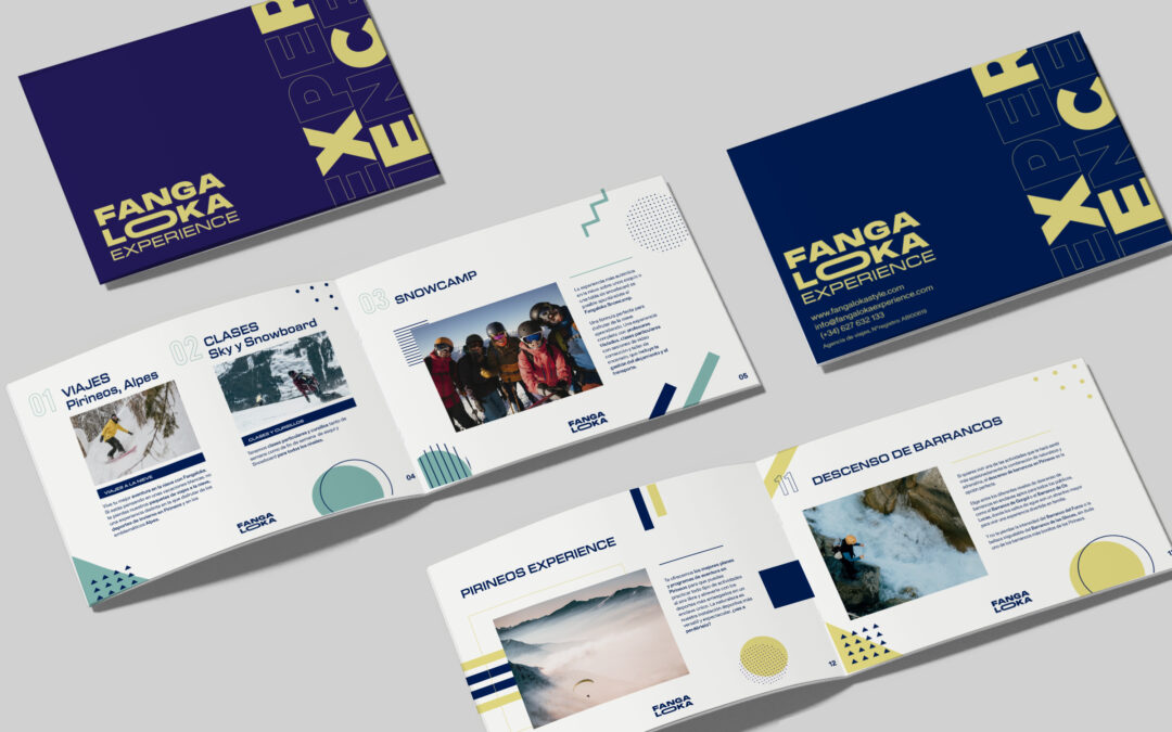 Diseño Gráfico · Catálogo Fangaloka Experience
